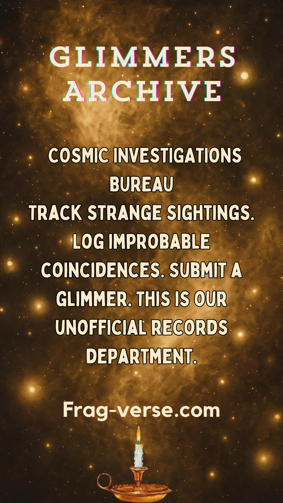 Enter the Fragments ✨📜 You tube site url